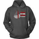 Fueled by Fire Driven by Courage Firefighter Unisex Hoodie