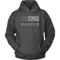 I Back The Blue Unisex Hoodie
