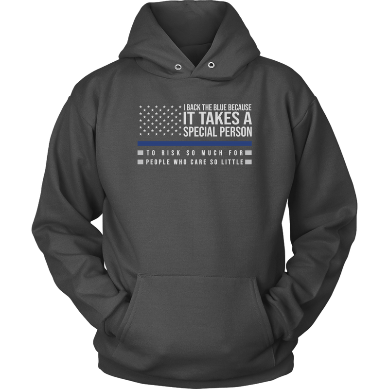 I Back The Blue Unisex Hoodie