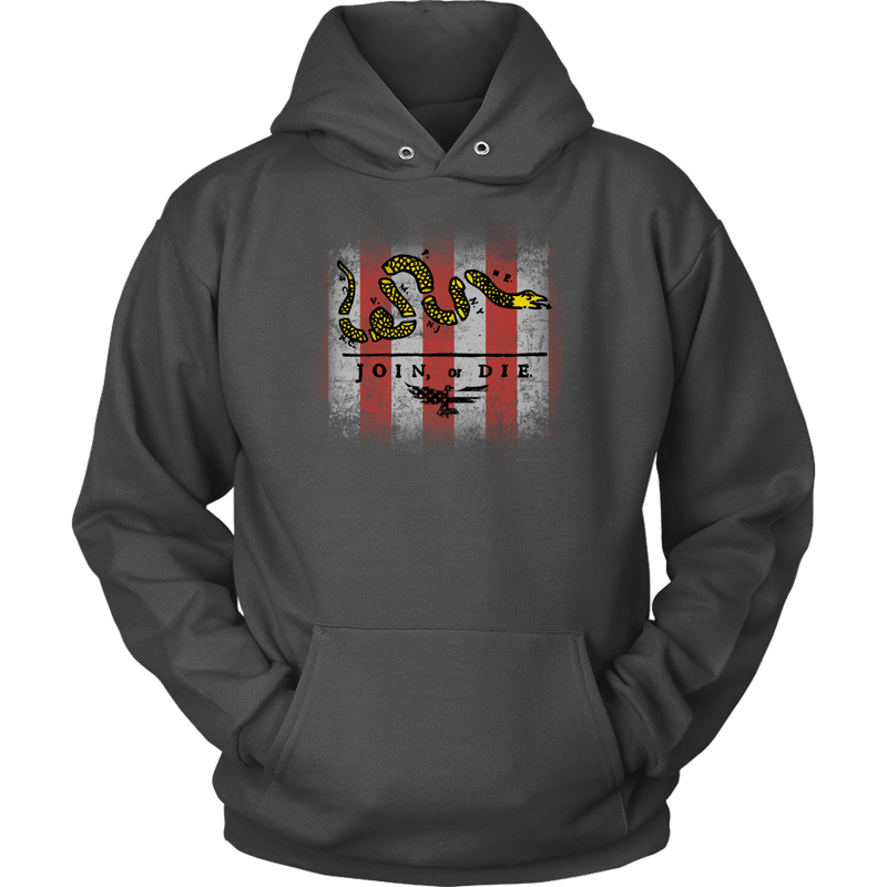 Join or Die Unisex Hoodie