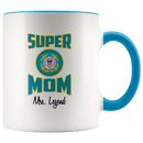 Personalized Super Coast Guard Mom 11oz Mug