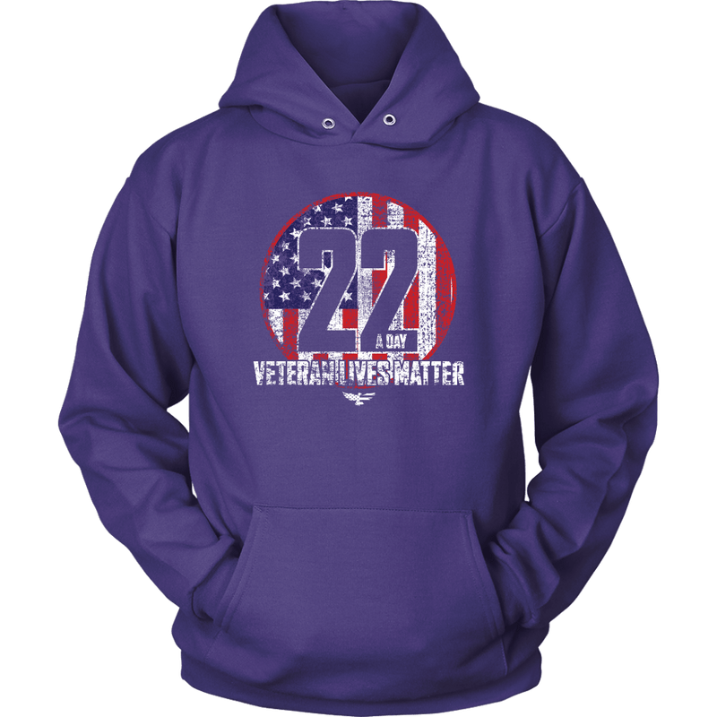22 Awareness Unisex Hoodie