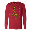 Join Or Die Yellow Snake Long Sleeve Tee