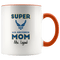 Personalized Super Air Force Mom 11oz Mug