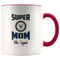 Personalized Super Navy Mom 11oz Mug
