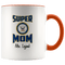 Personalized Super Navy Mom 11oz Mug