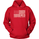 R.E.D - Remember Everyone Deployed US Flag Unisex Hoodie