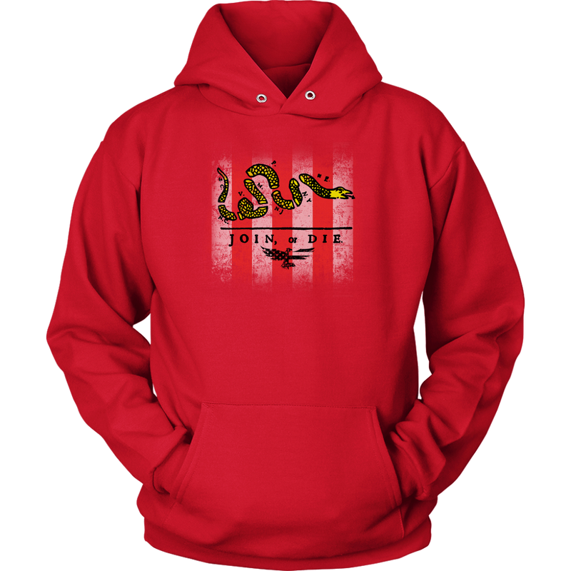 Join or Die Unisex Hoodie