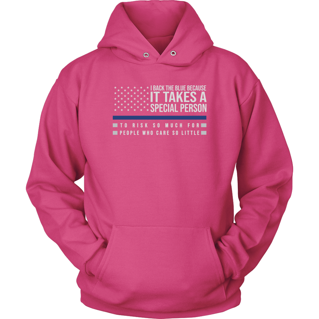 I Back The Blue Unisex Hoodie
