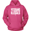 Veterans Before Illegals Unisex Hoodie