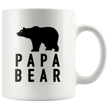 Papa Bear 11oz and 15oz Mug - Father's Day Gift