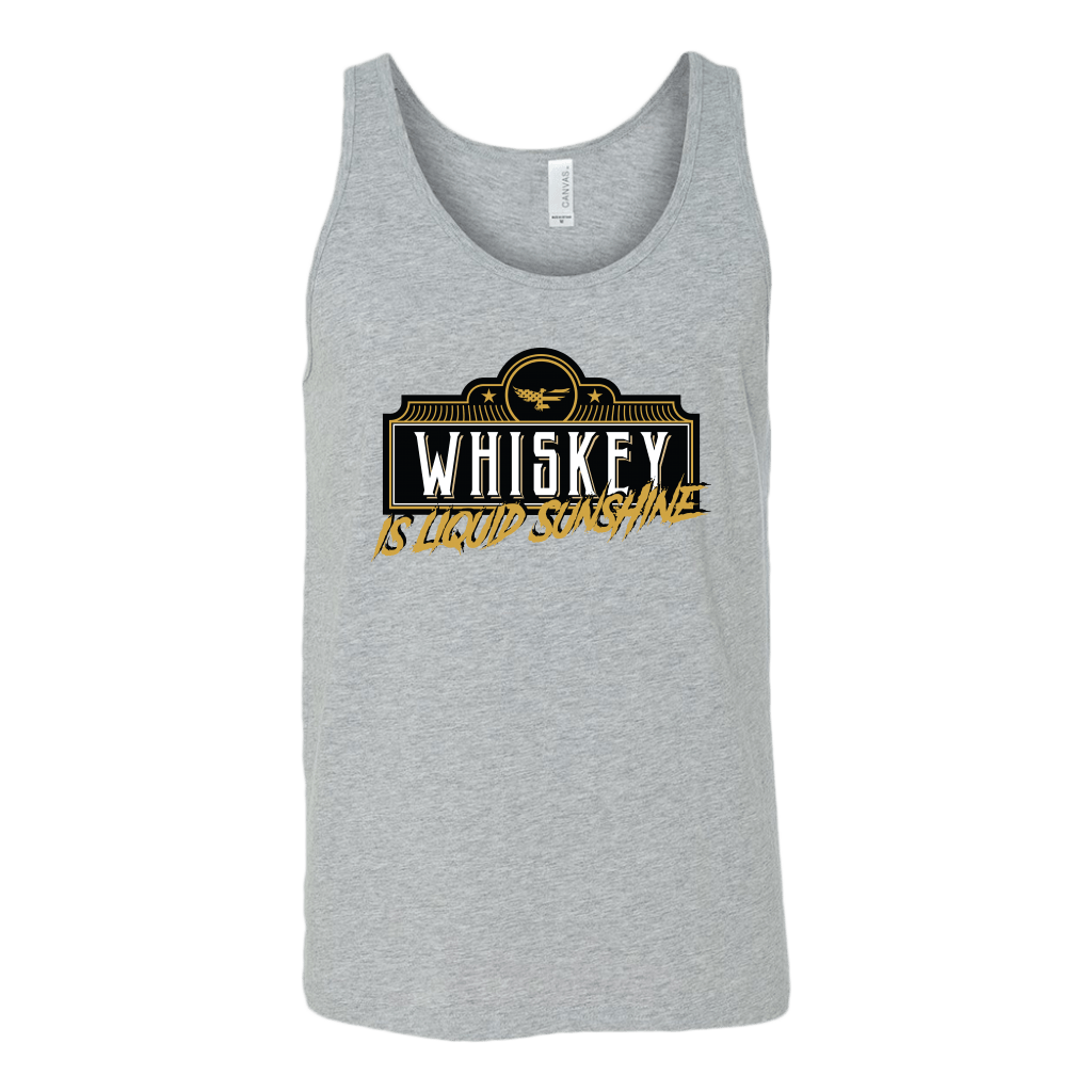Whiskey Is Liquid Sunshine Tank Top