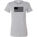 Black USA Flag Women's T-Shirt
