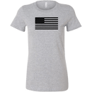Black USA Flag Women's T-Shirt