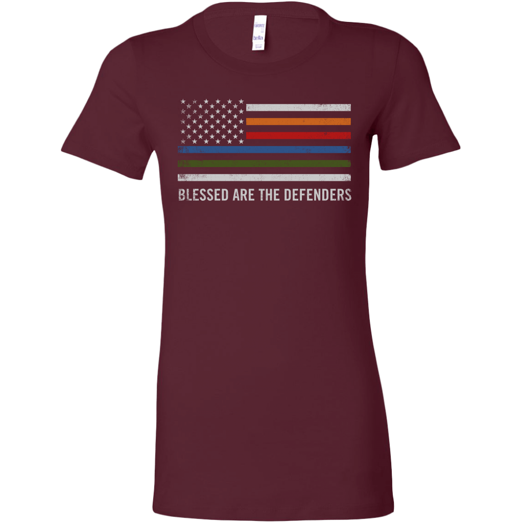 Blessed Are The Defenders Women's T-shirt