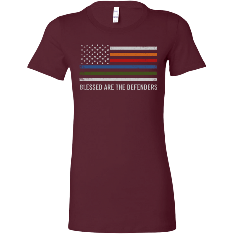 Blessed Are The Defenders Women's T-shirt