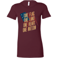 One Flag, One Land, One Heart, One Nation Women's T-shirt