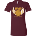 Proud Army Mom (My Soldier, My Hero) Ladies T-shirt