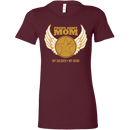 Proud Army Mom (My Soldier, My Hero) Ladies T-shirt