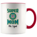 Personalized Super Coast Guard Mom 11oz Mug