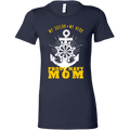 Proud Navy Mom (My Sailor, My Hero) Women's T-shirt