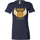 Proud Army Mom (My Soldier, My Hero) Ladies T-shirt