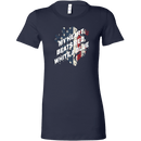 My Heart Beats Red, White, & Blue Women's T-shirt