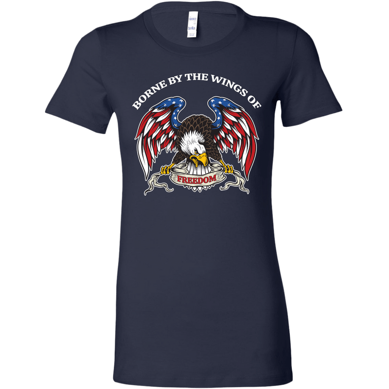 Borne by the Wings of Freedom Women's T-shirt