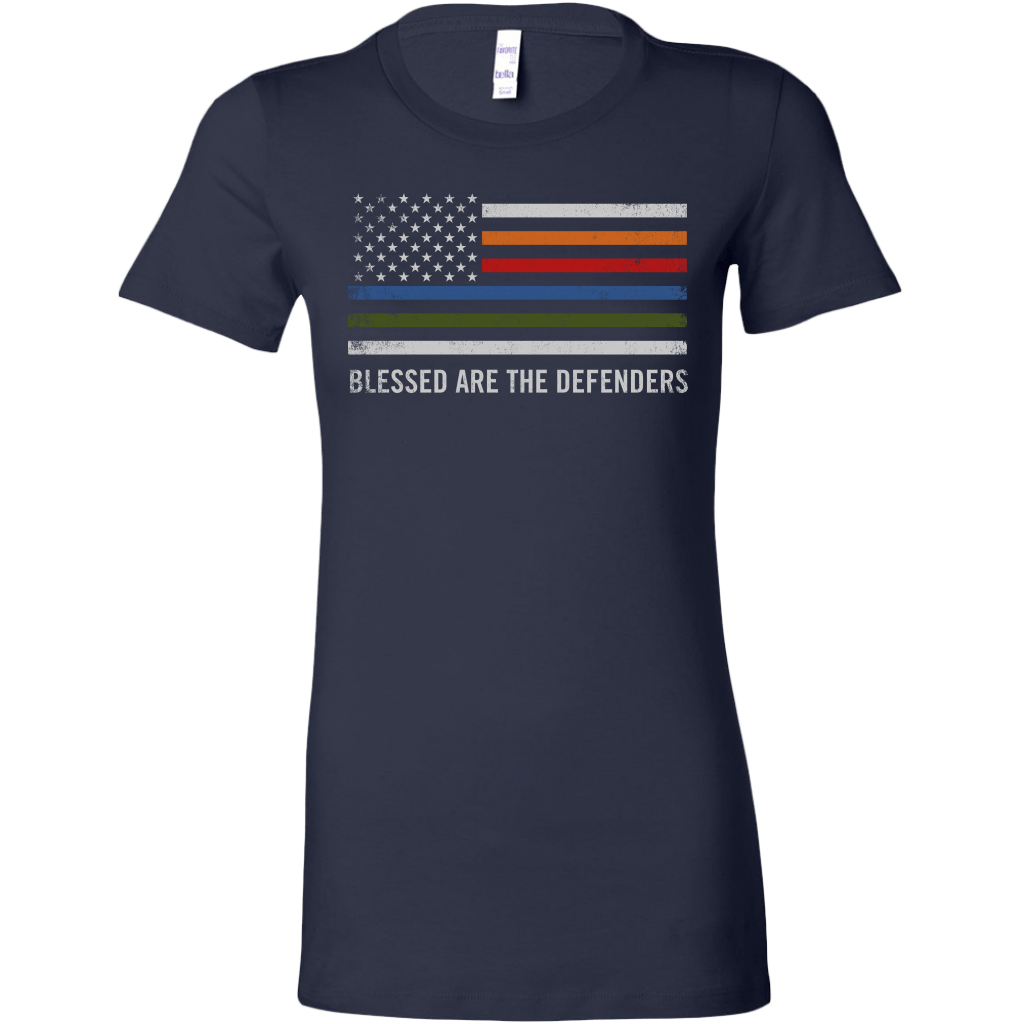 Blessed Are The Defenders Women's T-shirt