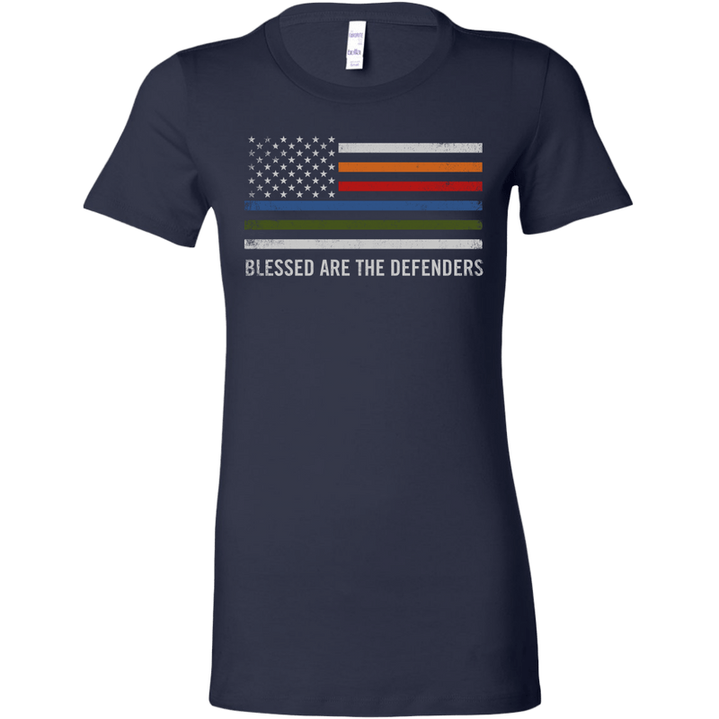Blessed Are The Defenders Women's T-shirt