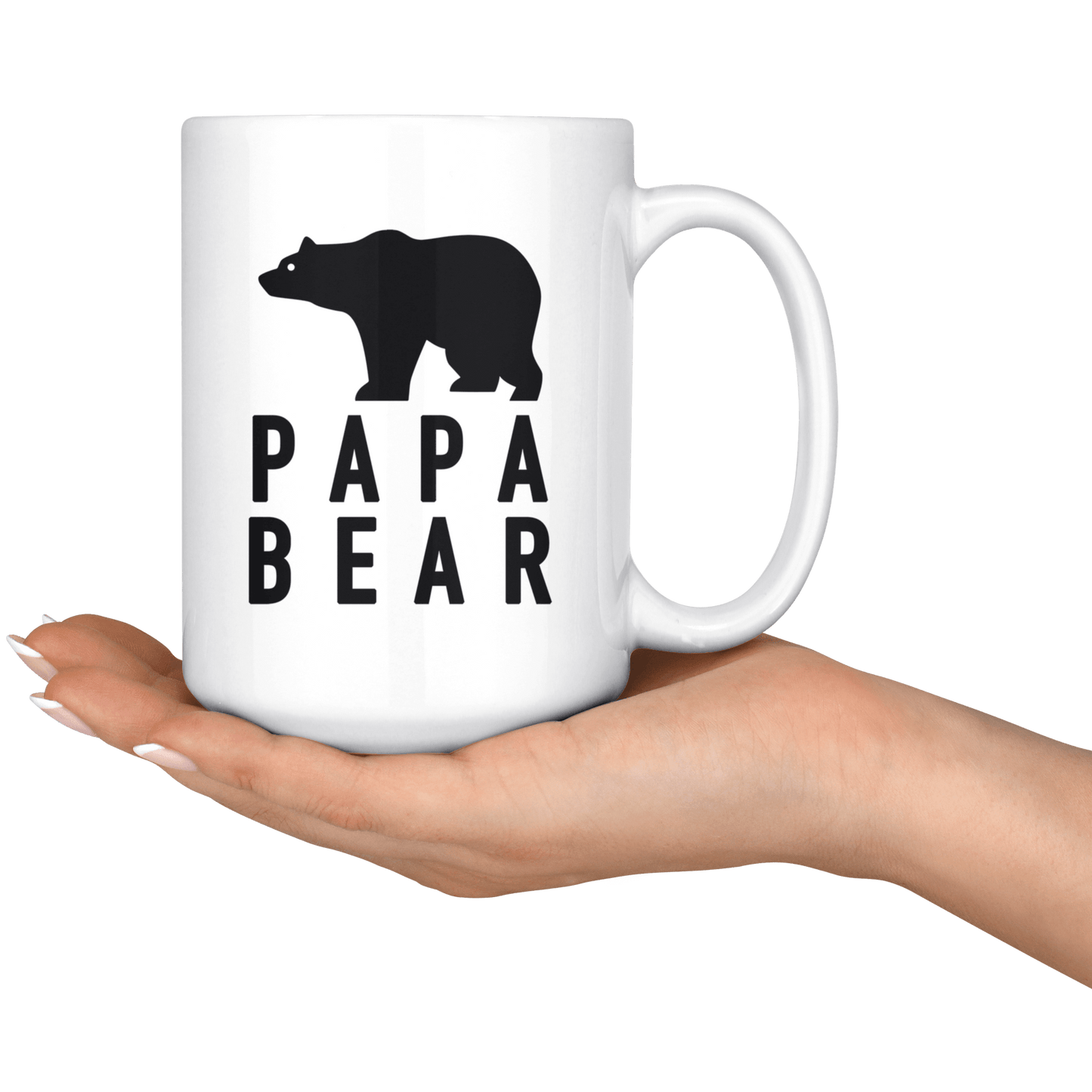 Papa Bear 11oz and 15oz Mug - Father's Day Gift